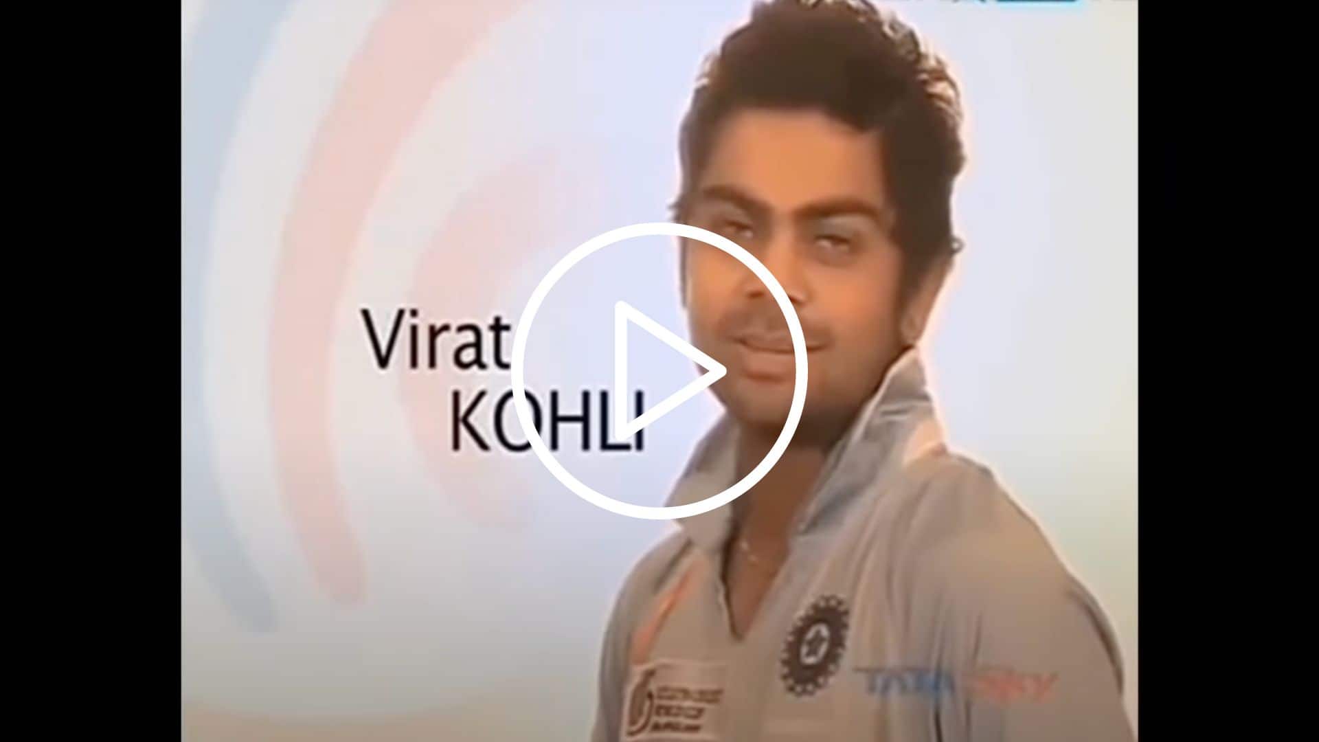 [Watch] When Virat Kohli Introduced Himself As A Right-Arm Quick Bowler